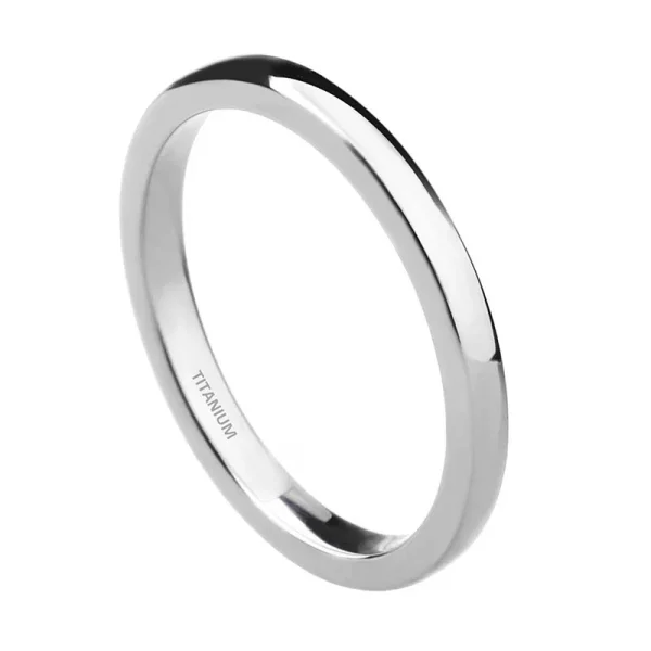 Anel em Titânio com Banho de Platina - Image 11