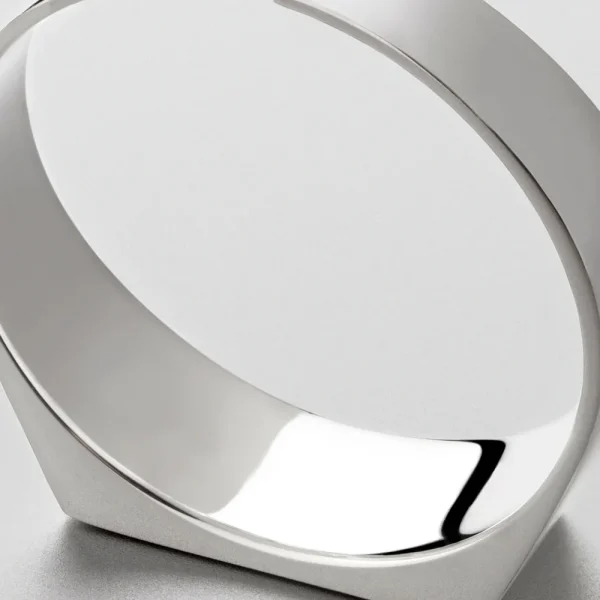 Anel Masculino em Aço Inoxidável Banhado a Ouro 18K - Image 5