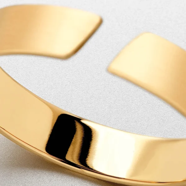 Anel Masculino Aço Inoxidável Banhado a Ouro 18K - Image 6