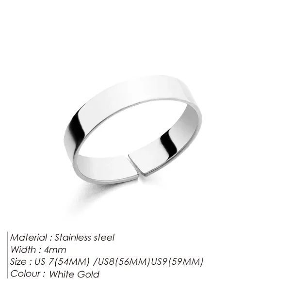 Anel Masculino Aço Inoxidável Banhado a Ouro 18K - Image 10